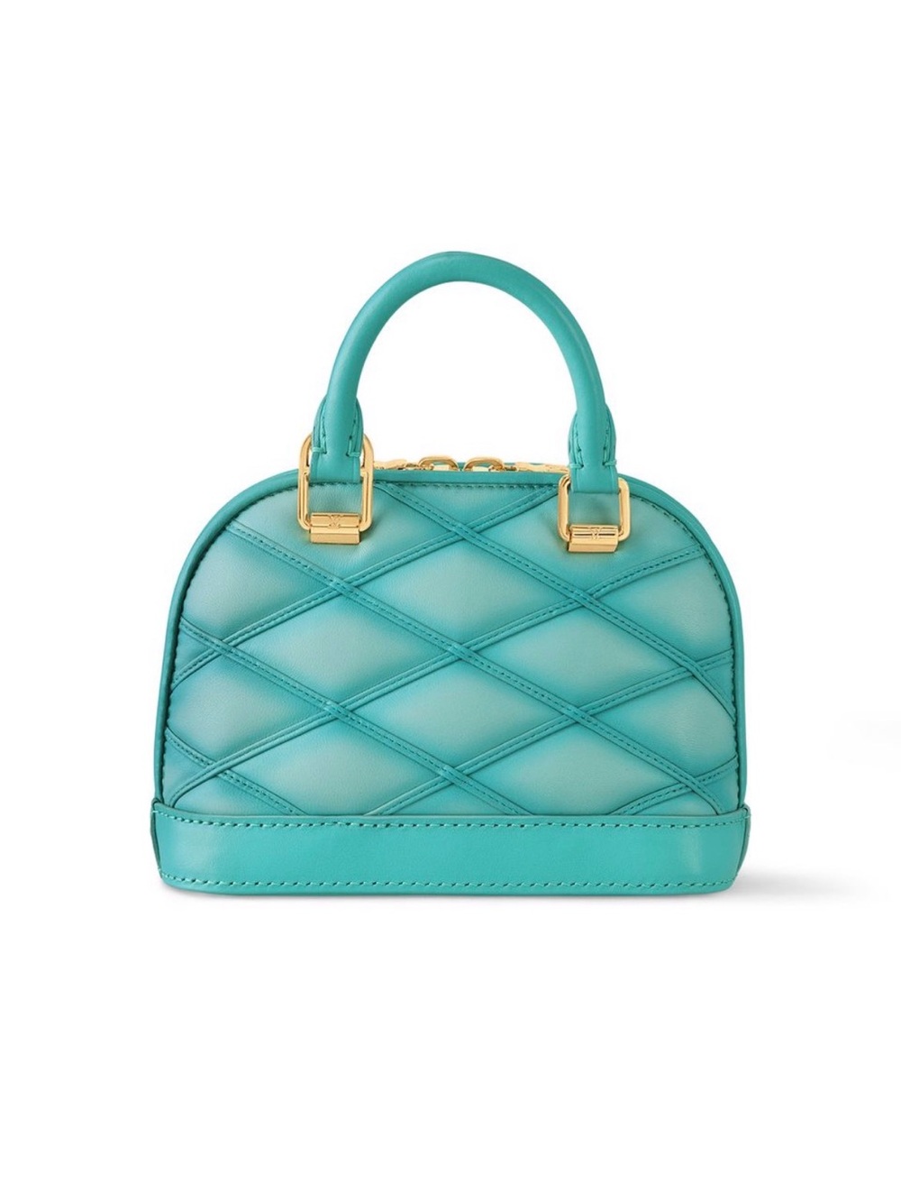 NEW Louis Vuitton Turquoise Nano Alma Crossbody Handbag *RARE*